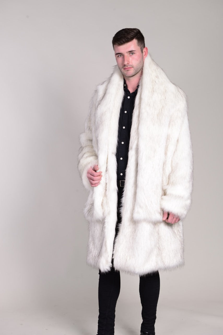 Men’s 3/4-Length Fur Coat