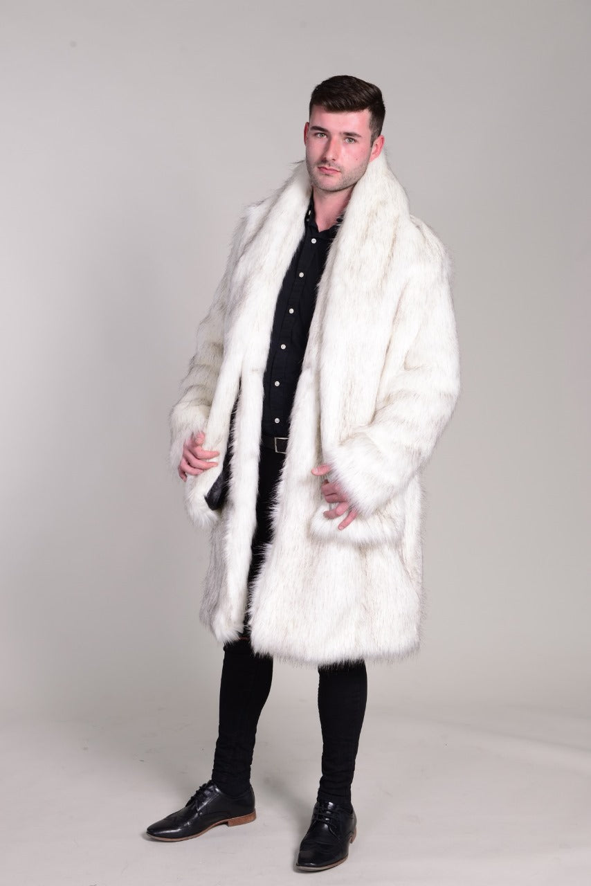 Men’s 3/4-Length Fur Coat